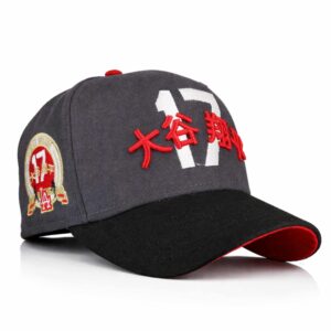 dodgers shohei ohtani 17 hat graphite black2