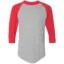 Athletic Heather/Red