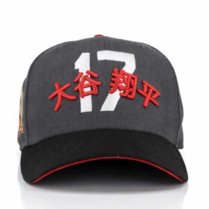 dodgers shohei ohtani 17 hat graphite black