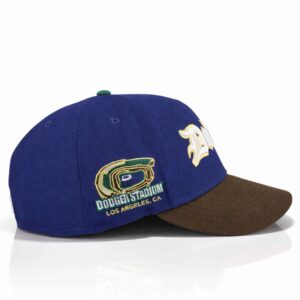dodgers stadium hat 2026 blue brown2