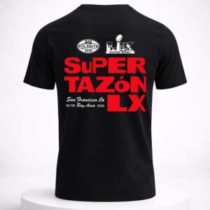 bad bunny x super tazon chairs lx shirt 20261