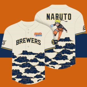 brewers naruto baseball jersey giveaway 20261