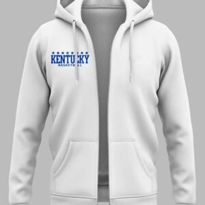 coach mark pope kentucky basketball uniform zip hoodie2