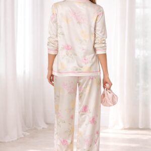 dorit kemsley white floral pajama set for women1