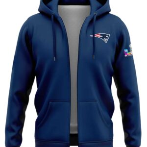 drake maye patriots super bowl zip hoodie 20261