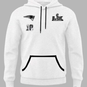Drake Maye Super Bowl LX Opening Night Patriots Hoodie 4 drake maye super bowl lx opening night patriots hoodie1