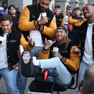 george kittle marriott bonvoy varsity jacket1