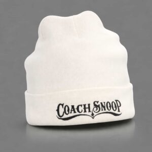 coach snoop dogg olympic winter games knit beanie hat