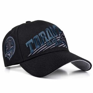 toronto blue jays 30th season blackout hat1