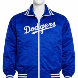 la dodgers 1976 satin player jacket royal