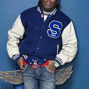 lil uzi vert sega varsity jacket