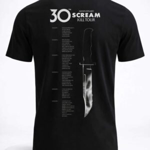 Scream 7 30th Anniversary Kill Tour T-Shirt 5 scream 7 30th anniversary kill tour t shirt1