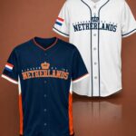 Team Netherlands World Baseball Classic Jersey 2026