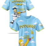 2026 Dodgers The Simpsons Night Baseball Jersey