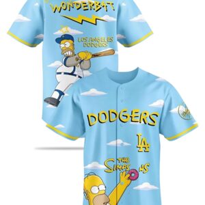 2026 dodgers the simpsons night baseball jersey
