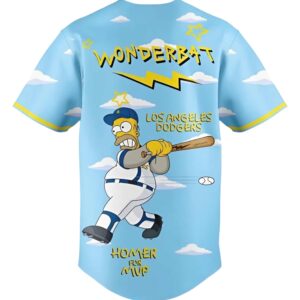 2026 dodgers the simpsons night baseball jersey2