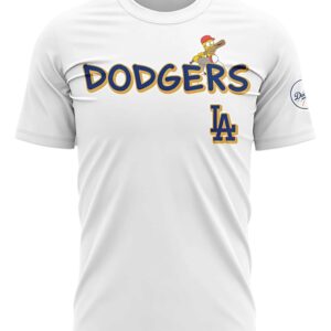 2026 dodgers x the simpsons shirt2