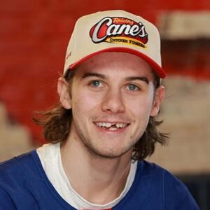 jack hughes raising cane’s hat 2026