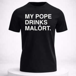 chicago happy 312 day my pope drinks malort shirt