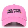 evil woke mind virus hat