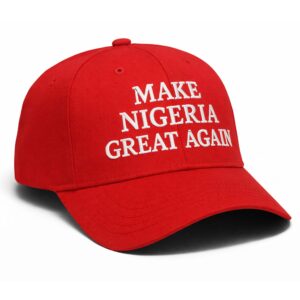 make nigeria great again hat 2026