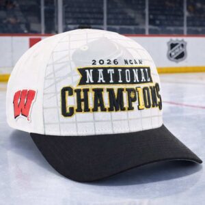 2026 wisconsin badgers ncaa national champions hat2