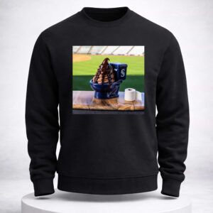 mariners big dumper sundae chocolate ice cream toilet shirt1