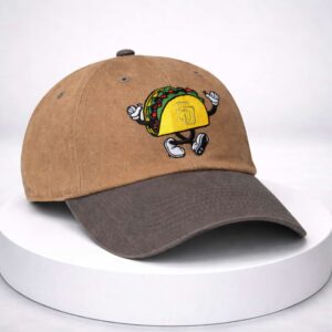 2026 padres taco cartoon hat
