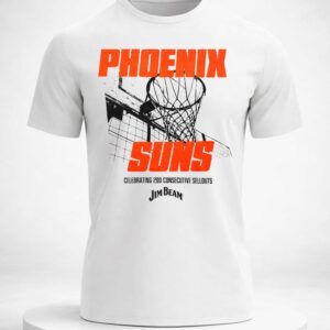 phoenix suns celebrating 200 consecutive sellouts jim beam shirt