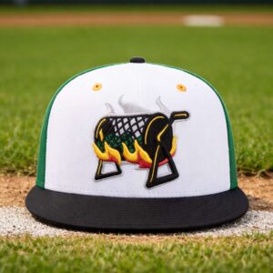 2026 albuquerque isotopes green chile cheeseburgers hat