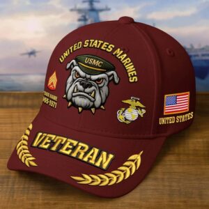 veterans us marines usmc 1965 1971 hat