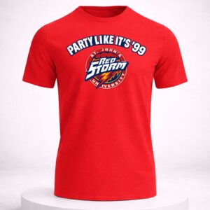 st johns university party like its 1999 shirt
