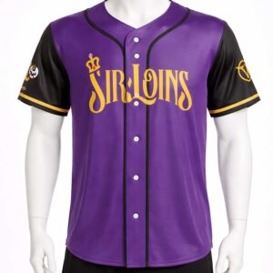 visalia central valley sir loins baseball jersey1