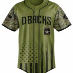 2026 Diamondbacks 250th Anniversary Military Appreciation Jersey