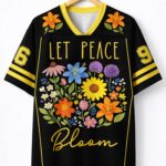 2026 Let Peace Bloom Mesh Jersey