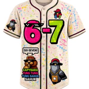 2026 memphis redbirds 6 7 brainrot jersey