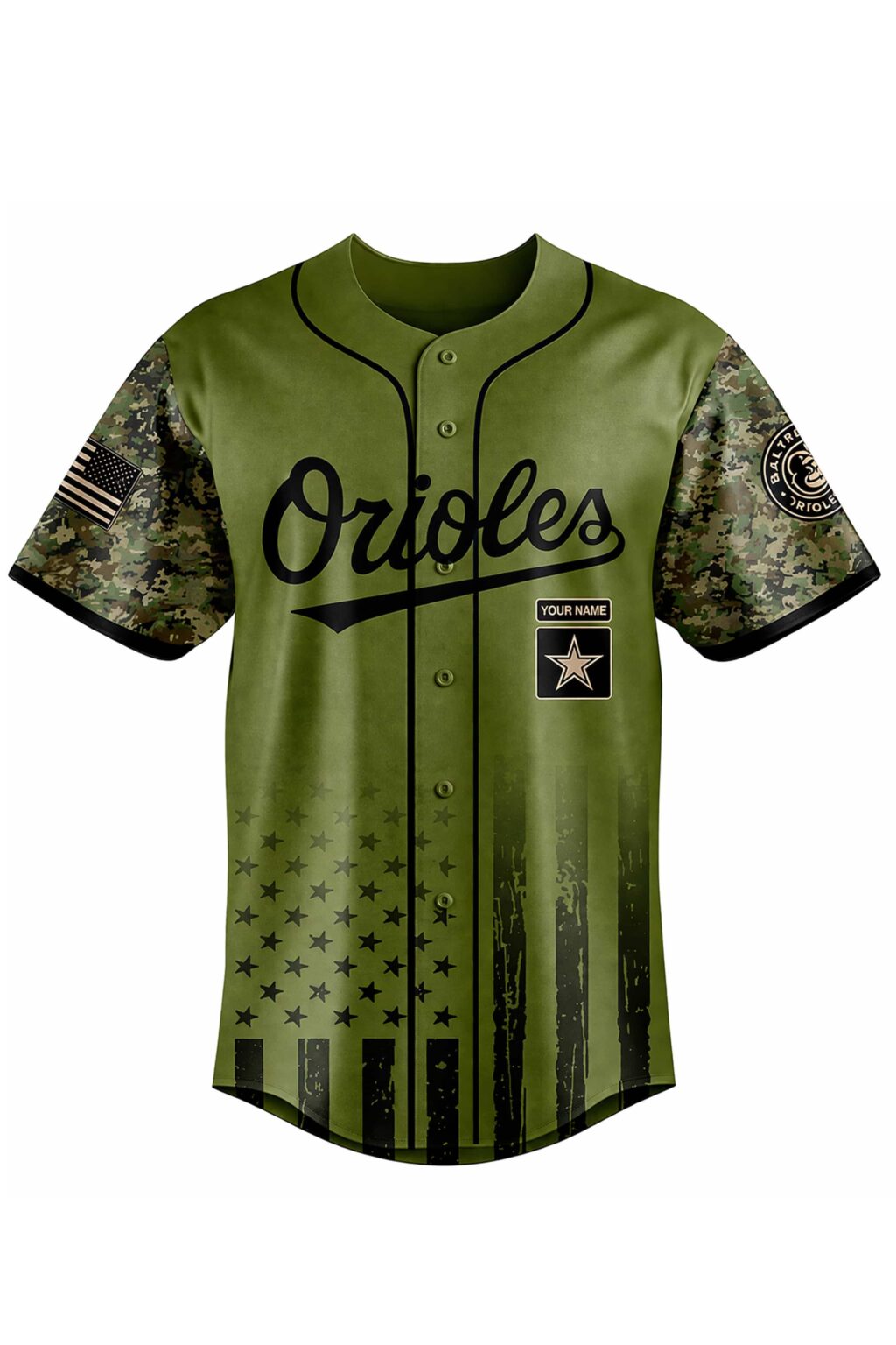 2026 orioles 250th anniversary military appreciation jersey