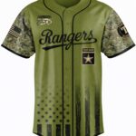 2026 Rangers 250th Military Appreciation Night Jersey