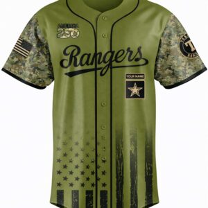 2026 rangers 250th military appreciation night jersey