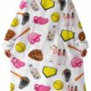 2026 softball theme hoodie blanket
