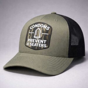 condoms prevent 4 seaters trucker hat1