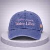 claude monet water lilies embroidery hat