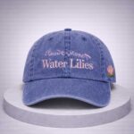 Claude Monet Water Lilies Embroidery Hat