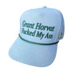 Grant Horvat Fucked My Ass Masters 2026 Hat