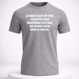 jd vance killed the pope shirt1