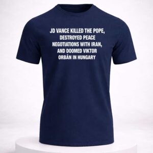jd vance killed the pope shirt2