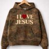 lamar jackson i love jesus hoodie camo