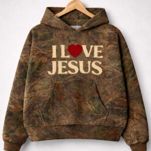 lamar jackson i love jesus hoodie camo