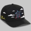 marlins x simpsons clouds hat 2026