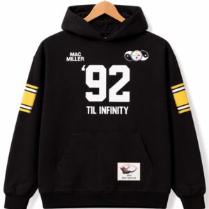 steelers x mac miller 1992 til infinity hoodie